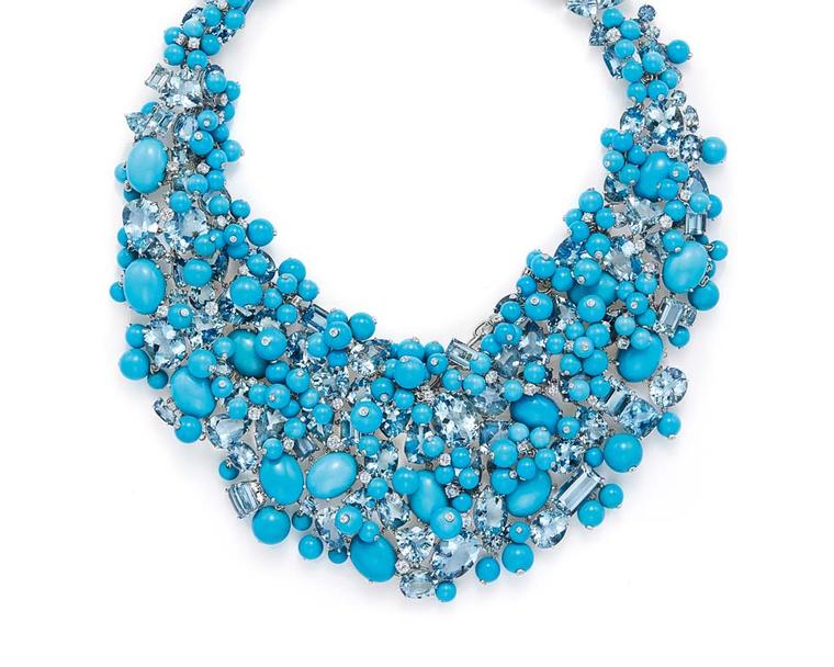 Aquamarine and turquoise jewelry shop